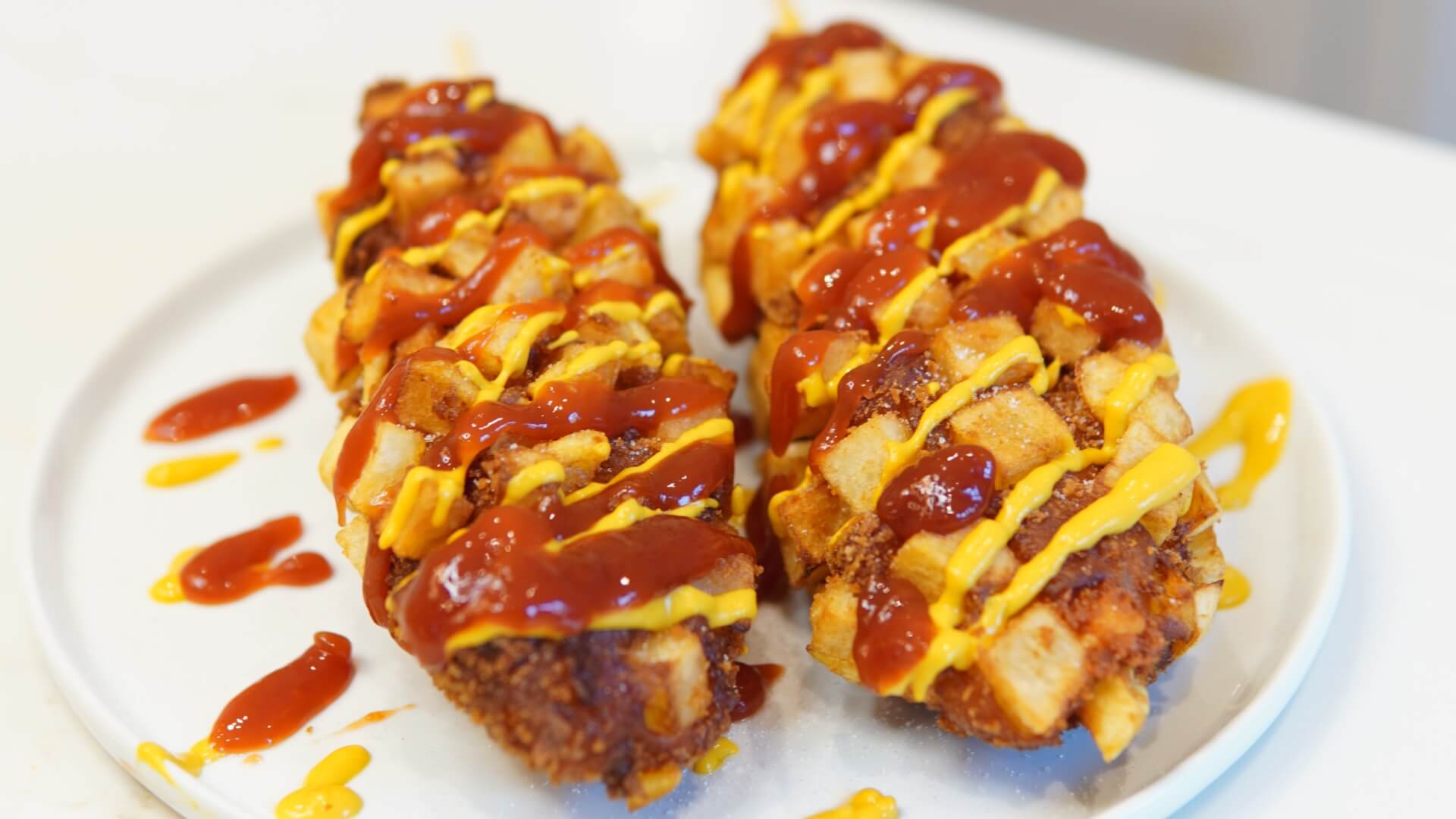 Korean cheesy hotsell corn dogs